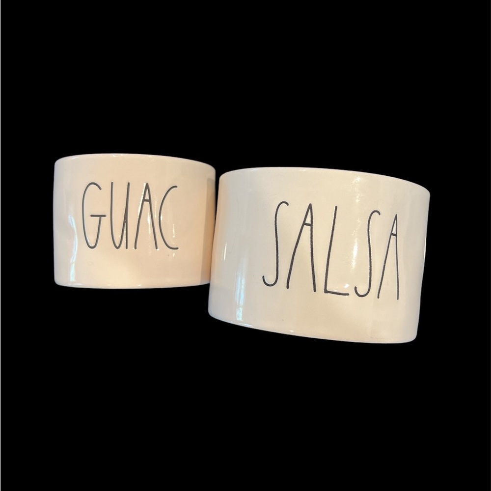 3/$20 Rae Dunn Salsa and Guacamole bowl set
